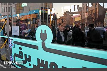 آغاز فعالیت اتوبوس‌های برقی جدید در ۳ خط اتوبوسرانی تهران  25