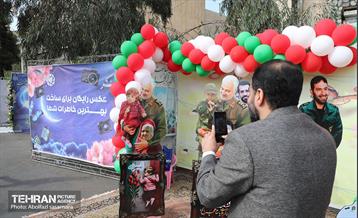 خدمت‌رسانی موکب زینبیه(س) منطقه ۸ در مصلای تهران 8