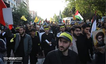 دسته عزاداری مردمی دانشجویی شهادت سید حسن نصرالله 30