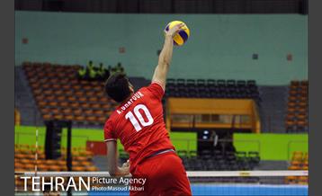 دیدار تیم های ملی والیبال ایران و قطر 19