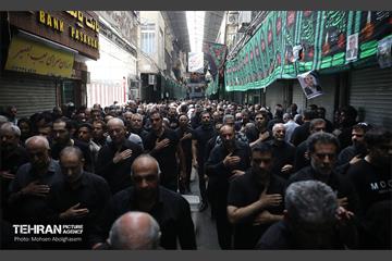 عزاداری ظهر تاسوعا در بازار بزرگ تهران 24