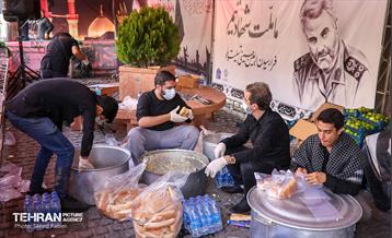 مراسم پیاده روی جاماندگان اربعین حسینی در تهران 38