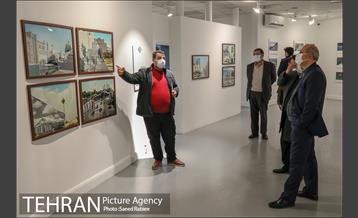 بازدید مدیران شهری و اعضای شورای شهر تهران از نمایشگاه تهران از منظر هنرمندان-3 10