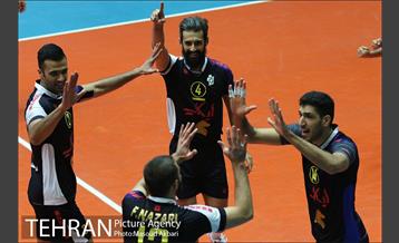 دیدار پیکان و شهرداری ارومیه در لیگ برتر والیبال 9