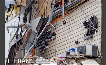سومین روز عملیات امداد ونجات حادثه پلاسکو 8