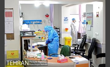 بخش بیماران کرونایی بیمارستان بوعلی 14