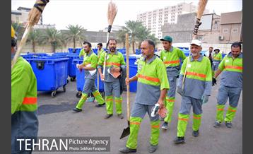 صبحگاه پاکبانان در شهر کربلا 15