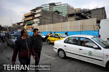 بازگشایی خیابان جمهوری پس از حادثه پلاسکو 24