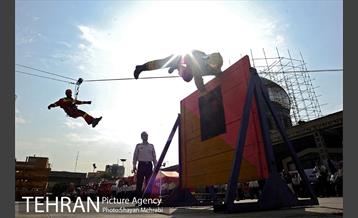 نمایشگاه عملیاتی سازمان آتش‌نشانی 13