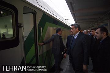 بازدید شهردار تهران از مترو خط 5 2