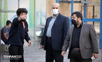 بازدید معاون امور فرهنگی و اجتماعی شهرداری تهران از گرمخانه خاوران 17