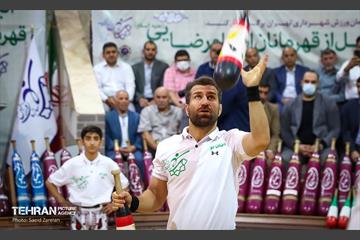 آیین تجلیل از قهرمانان امام رضایی 15
