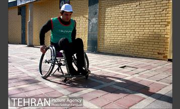 جشنواره ویلچررانی منطقه ۱۱ 11