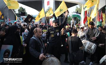 دسته عزاداری مردمی دانشجویی شهادت سید حسن نصرالله 38