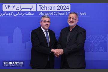 نشست مشترک شهردار تهران و دبیرکل سازمان حهانی گردشگری 3