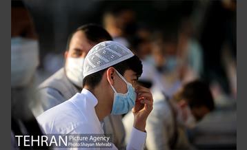 اقامه نماز عید فطر افغانستانی های اهل تسنن مقیم تهران 22