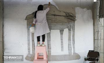 نگارخانه بزرگ شهری در خیابان دکتر بدرالزمان قریب 4