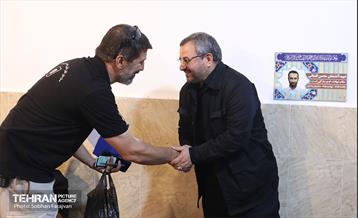 آیین بدرقه خادمین سازمان آتش‌نشانی 32