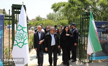 افتتاح پروژه‌های منطقه ۸ 3