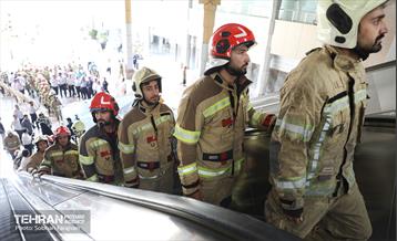 مسابقه پله‌نوردی آتش‌نشانان 38