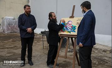 ایین رونمایی از دیوارنگاره شهید فخری زاده  14