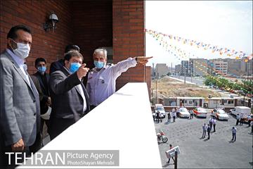 افتتاح ایستگاه ١٣٢ آتش نشانى شهردارى تهران 19