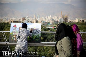 جشنواره نقاشی به مناسبت افتتاح پل طبیعت 12