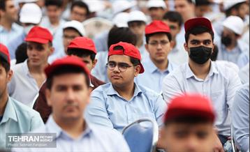 آئین بازگشایی مدرسه البرز 53