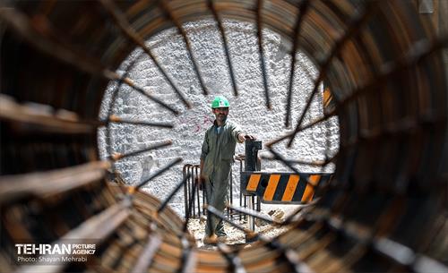 عملیات حفاری خط ۱۰ متروی تهران 31