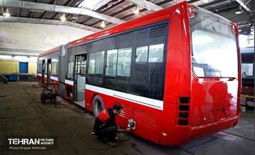 به وقت خدمت؛ بازآمادسازی اتوبوس‌های شهری تهران 1