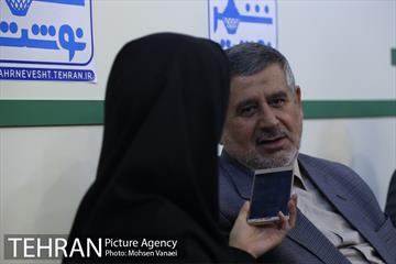 غرفه مرکز ارتباطات در هفتمین روز بیست و سومین نمایشگاه مطبوعات 7