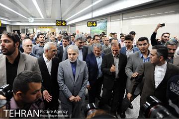 آیین بهره برداری از بخش شرقی خط 7 مترو تهران 7