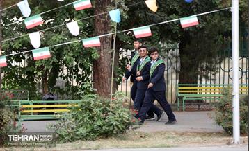 آئین بازگشایی مدرسه البرز 28