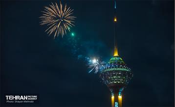 نورافشانی جشن ۲۲ بهمن 9