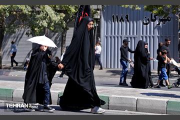 حضور کودکان در مراسم پیاده روی جاماندگان اربعین حسینی(ع) 27
