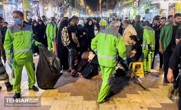 خدمات رسانی شهرداری تهران در شهر نجف 20