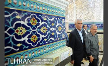 بازدید شهردار تهران از حرم عبدالعظیم حسنی(ع) به مناسبت روز تهران 9