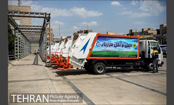 رونمایی از ناوگان حمل پسماندهای بیمارستانی 21