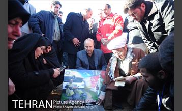 تشییع شهدای آتش نشان با حضور مردم در بهشت زهرا(س)  12