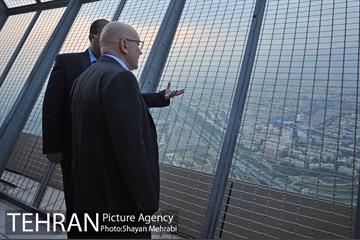 بازدید وزیر فرهنگ و رسانه های جمهوری صربستان از برج میلاد تهران 9