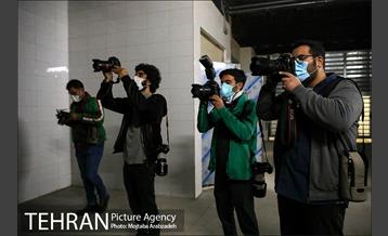 بازدید عکاسان خبری از ایستگاه مترو برج میلاد 9