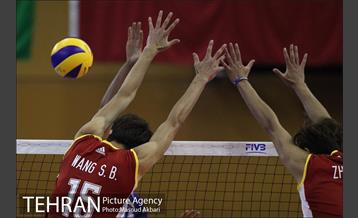 پیروزی قاطعانه تیم والیبال زیر 23 سال ایران مقابل چین 14
