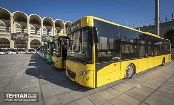 آیین رونمایی مرحله نخست واگذاری ناوگان حمل و نقل شهری 8