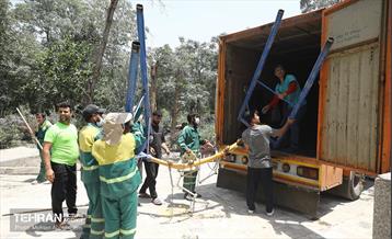 بوستان ایثار در منطقه ۲۰ به چرخه خدمت بازگشت 11
