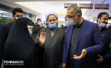 مراسم بزرگداشت شهدای مدافع حرم تهران 1