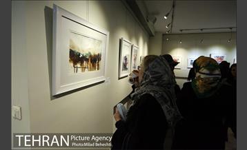 نمایشگاه گروهی نقاشی آبرنگ با عنوان ترنم خیال در گالری نهاوند‎ 19