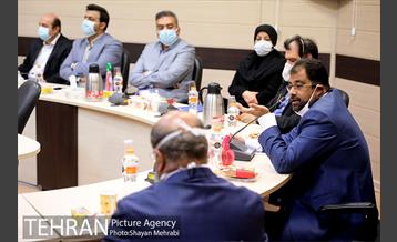 بازدید دکتر زالی از بهشت زهرا(س) 3