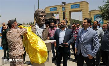 رونمایی از سردیس سردار شهید احمد متوسلیان 10