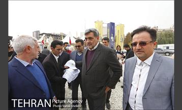 بازدید شهردار تهران از نهمین سمپوزیوم مجسمه سازی تهران 7