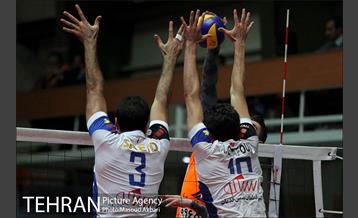 دیدار تیم های والیبال پیکان تهران و سایپا تهران